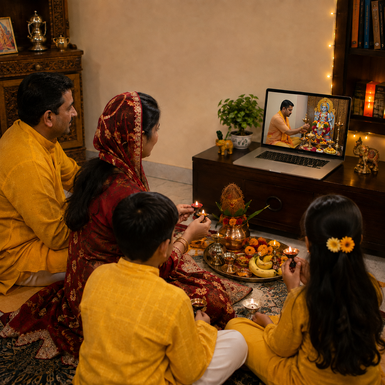 Anant Charturdashi Vishnu Puja